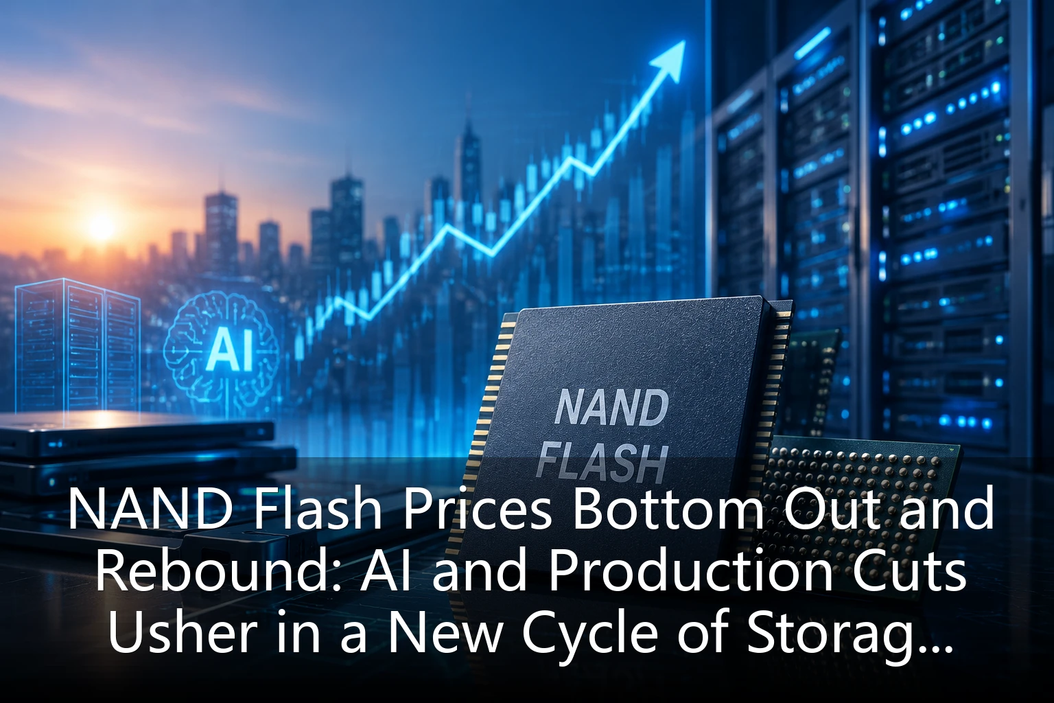 NAND Flash Prices Bottom Out and Rebound: AI and Production Cuts Usher in a New Cycle of Storage Recovery