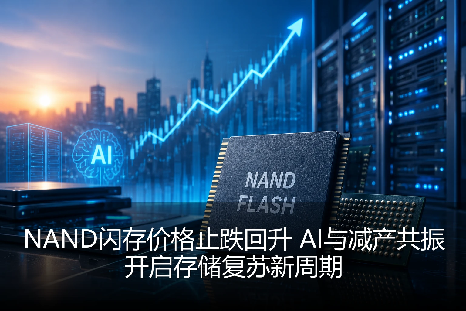 NAND闪存价格止跌回升 AI与减产共振开启存储复苏新周期