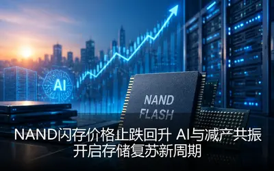 NAND闪存价格止跌回升 AI与减产共振开启存储复苏新周期
