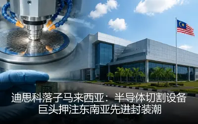 迪思科落子马来西亚：半导体切割设备巨头押注东南亚先进封装潮