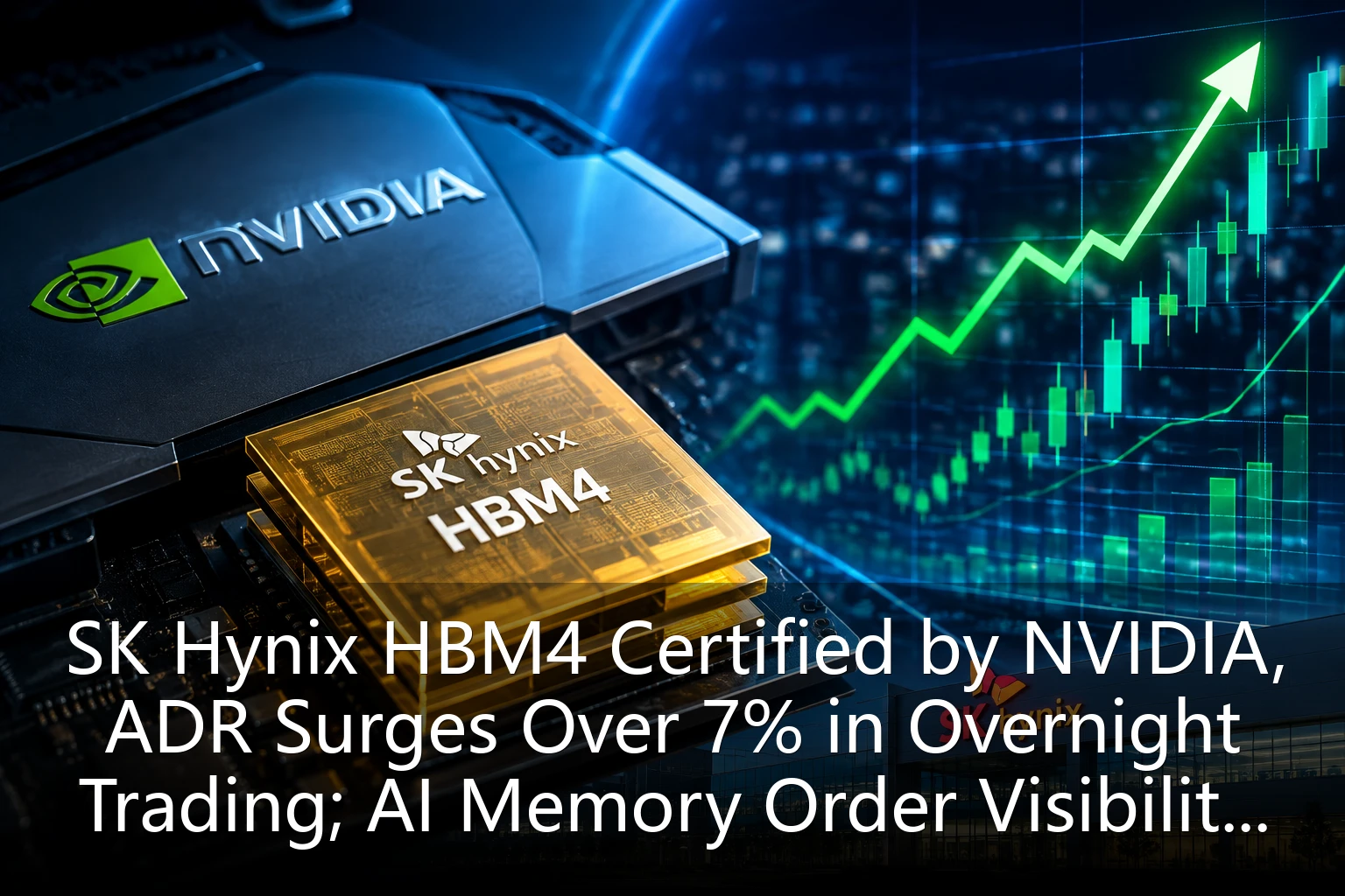 SK Hynix HBM4 Certified by NVIDIA, ADR Surges Over 7% in Overnight Trading; AI Memory Order Visibility Extends to 2027