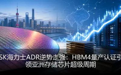 SK海力士ADR逆势走强：HBM4量产认证引领亚洲存储芯片超级周期