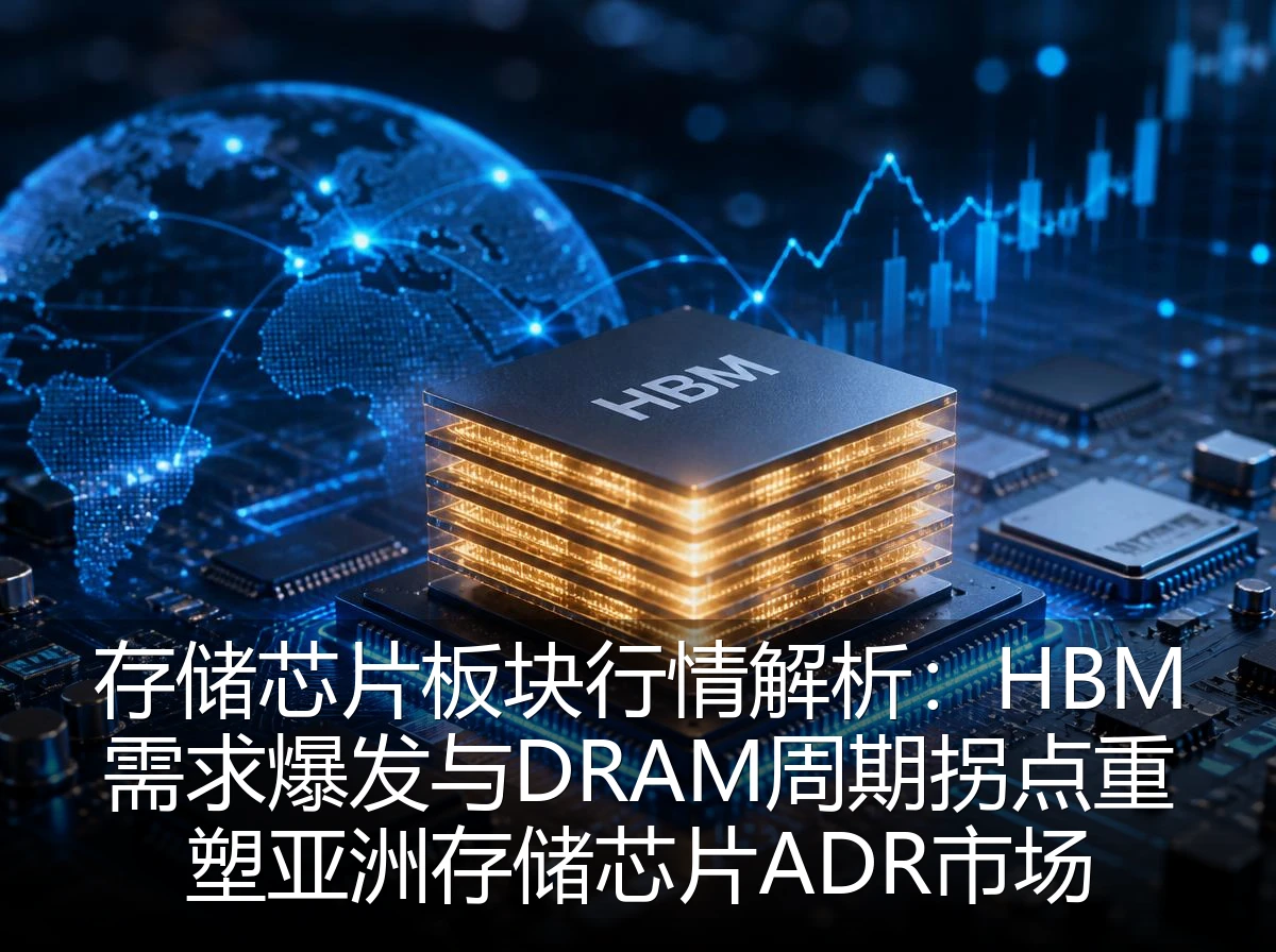 存储芯片板块行情解析：HBM需求爆发与DRAM周期拐点重塑亚洲存储芯片ADR市场
