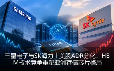 三星电子与SK海力士美股ADR分化：HBM技术竞争重塑亚洲存储芯片格局