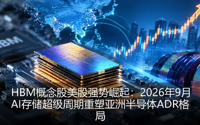 HBM概念股美股强势崛起：2026年9月AI存储超级周期重塑亚洲半导体ADR格局