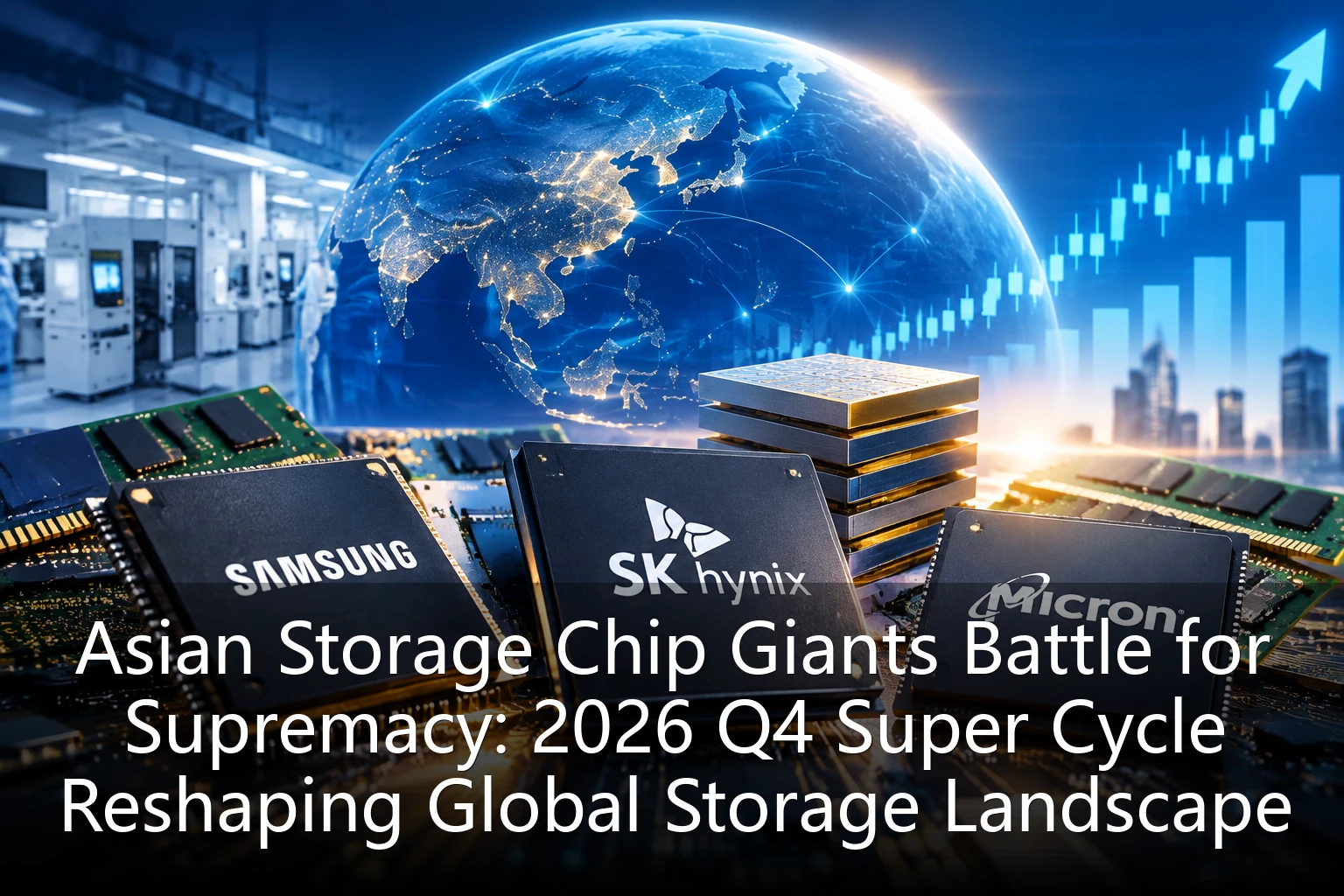 Asian Storage Chip Giants Battle for Supremacy: 2026 Q4 Super Cycle Reshaping Global Storage Landscape
