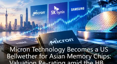 Micron Technology Becomes a US Bellwether for Asian Memory Chips: Valuation Re-rating amid the HBM Race and DRAM Price Cycle Resonance