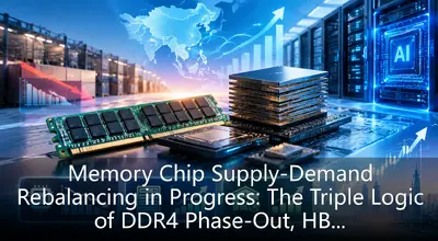 Memory Chip Supply-Demand Rebalancing in Progress: The Triple Logic of DDR4 Phase-Out, HBM Crowding-Out, and Asian ADR Earnings Re-Rating
