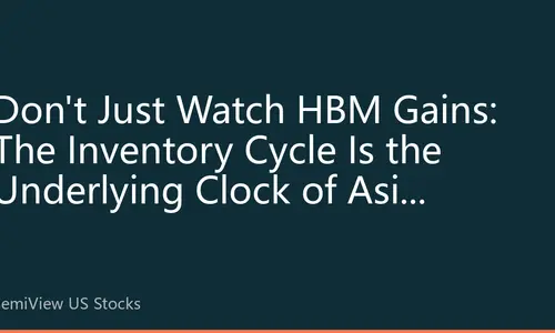 Don't Just Watch HBM Gains: The Inventory Cycle Is the Underlying Clock of Asia Memory Chip ADRs